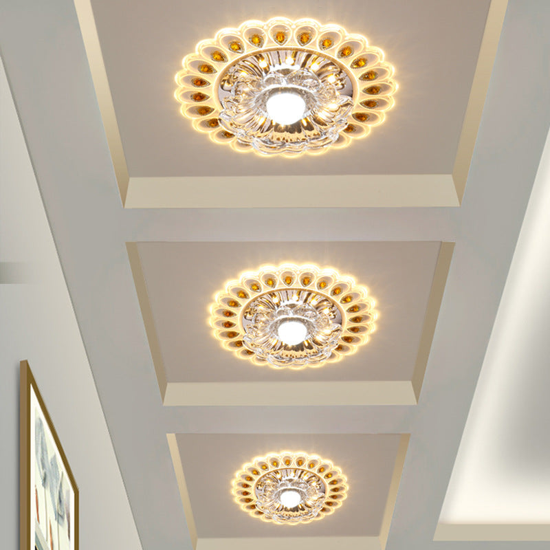 Crystal Aisle Lamp Modern Home decor